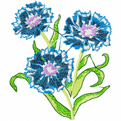 Flowers And Tree Embroidery Design 1 Flowers And Tree Embroidery Design 1